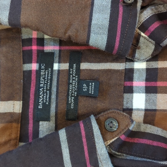 Banana Republic Flannel - Picture 2 of 3